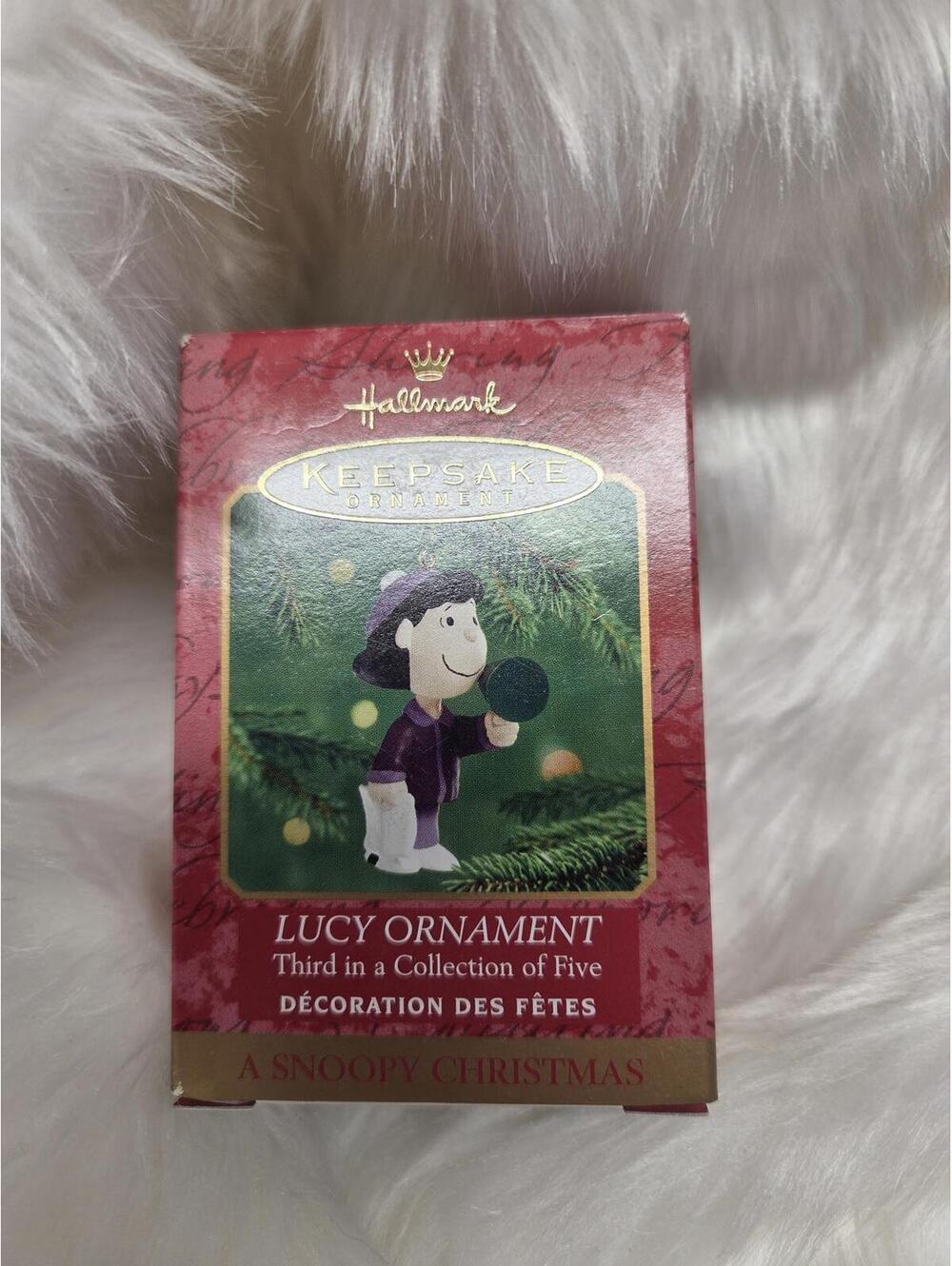 Hallmark Keepsake Lucy Ornament - A Snoopy Christmas Collection